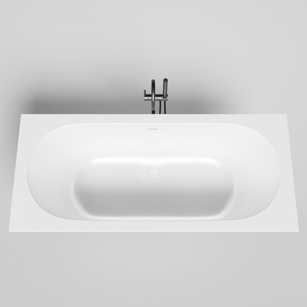 Фото ванна из искусственного камня salini ornella axis kit 170x75 см 103513m матовая