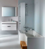 Фото акриловая ванна jacob delafon bain douche neo 170x90 см e6d002l-00 l