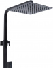 Фото душевая стойка allen brau infinity 5.21029-31 черный матовый