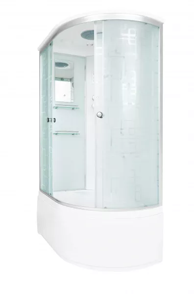 Фото душевая кабина dto 110x80 см em4511lel с электрикой