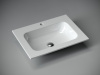Фото раковина накладная ceramicanova element 61 см, цвет: белый cn7011