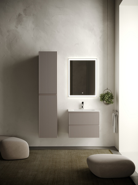 Фото тумба под раковину sancos snob r 60 см, цвет: doha soft snr60sm
