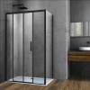 Душевое ограждение Vincea Soft 90x110 см  VSR-3SO9011CLB