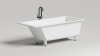 Ванна из искусственного камня Salini Cascata Kit 180x80 см 104513M матовая