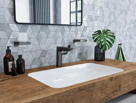 Фото смеситель для раковины hansgrohe talis e 71754670