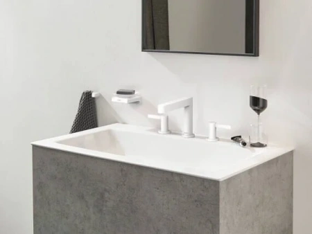 Фото смеситель для раковины hansgrohe finoris 76033700