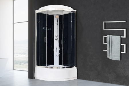 Фото душевая кабина royal bath ск rb90ck5-bt-ch 90x90 см