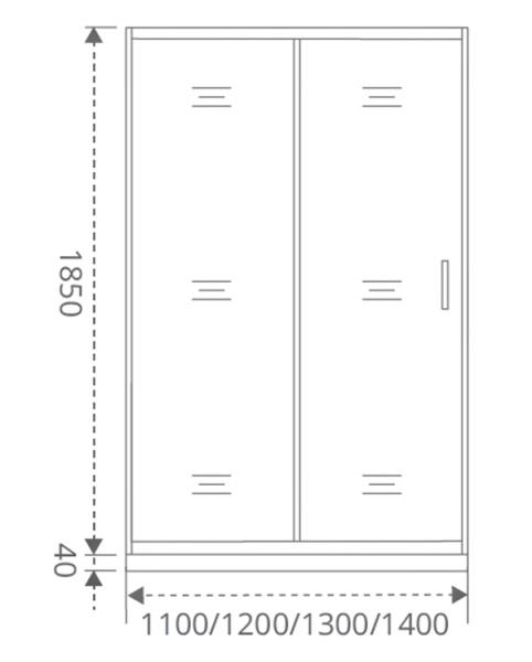 Фото душевая дверь good door latte wtw-120-g-we 120 см ла00023
