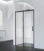 Душевая дверь BelBagno ACQUA-BF-1-140-C-NERO 140 см