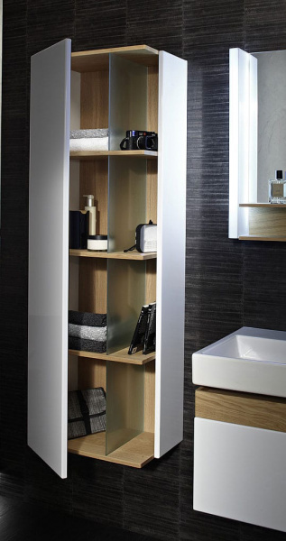 Фото пенал подвесной jacob delafon terrace 50 см, eb1179g-g1c l, цвет: белый