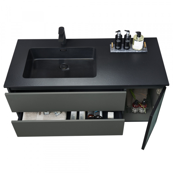 Фото тумба с раковиной orans 100 см bc-2055 1000l