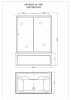Фото душевая кабина orans 150x90 см sr-86202w