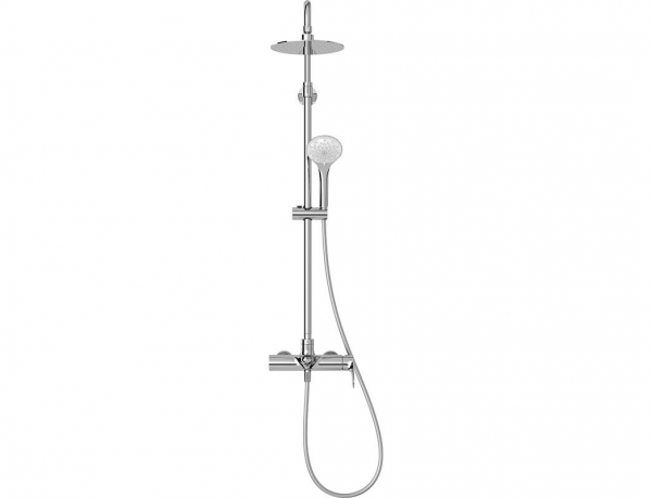Фото душевая стойка jacob delafon aleo e97825ru-4-cp