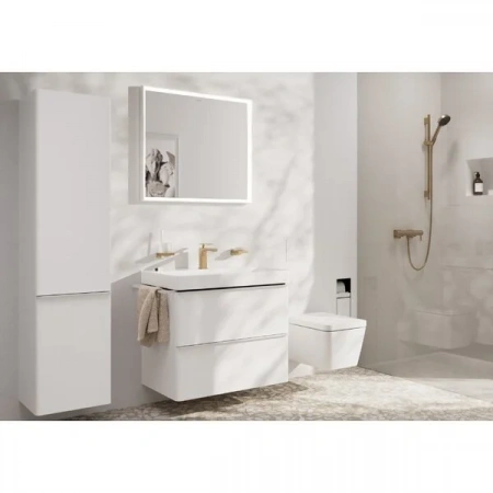 Фото смеситель для раковины hansgrohe tecturis e 73011140