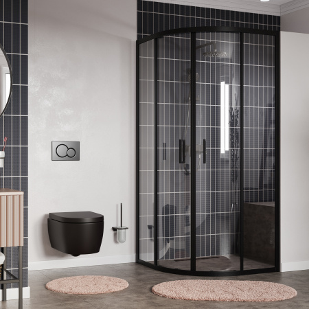 Фото душевое ограждение wasserkraft dill 90x90 см 61s01
