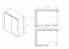 Фото душевое ограждение abber komfort ag93150b-s92b 150x90 см