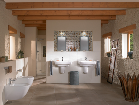 Фото унитаз подвесной villeroy & boch subway ceramicplus 56 см 660010r1