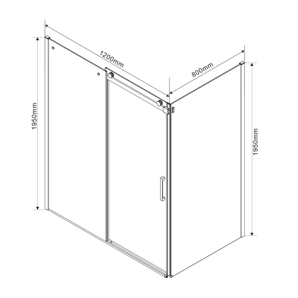 Фото душевой уголок vincea como 120x80 см vsr-1c8012cl
