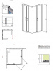 Фото душевое ограждение radaway premium plus c 90x90 см 30451-01-01n