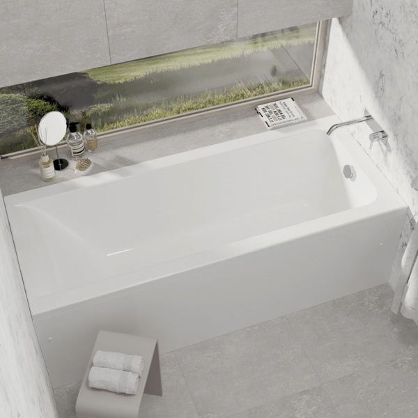 Фото акриловая ванна alba spa marry 170x70 см впр0390000100