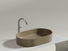 Фото раковина накладная ceramicanova element 60.8 см, цвет: капучино cn6048mc