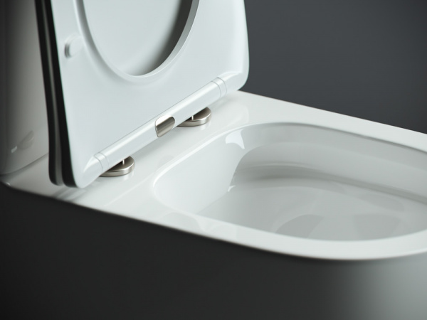Фото унитаз-компакт, безободковый без бачка ceramicanova mia cn1801-b