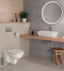 Фото унитаз подвесной безободковый vitra s10 spinflush 7855b003-0075