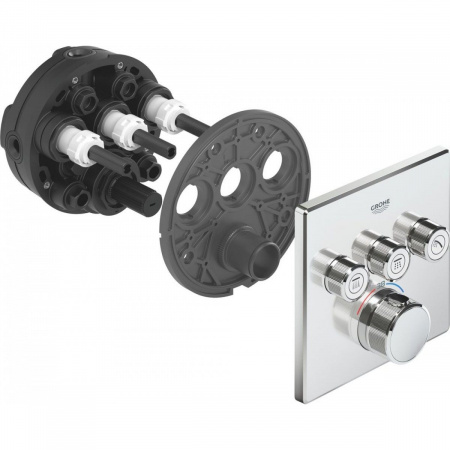 Фото термостатический смеситель для душа grohe grohtherm smartcontrol 29126000
