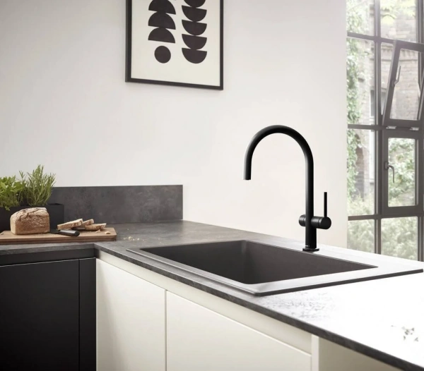 Фото смеситель для кухонной мойки hansgrohe talis 72805670