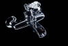 Смеситель для ванны Boheme Vogue Crystal Luxury Options 223-CRST