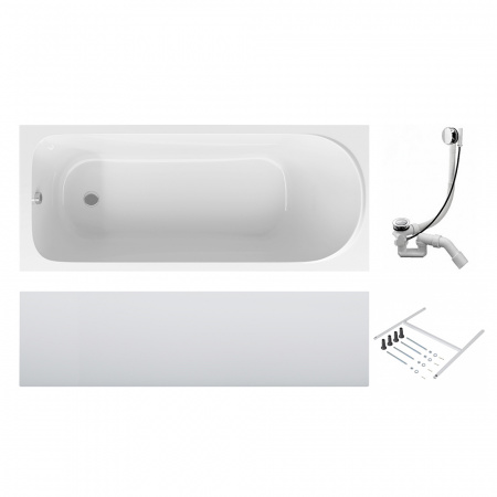 Фото акриловая ванна am.pm sense 150x70 см w75a-150-070w-kl