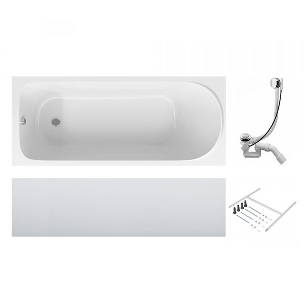 Фото акриловая ванна am.pm sense 150x70 см w75a-150-070w-kl