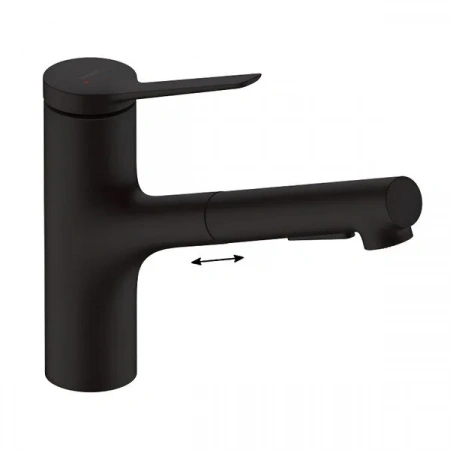 Фото смеситель для кухонной мойки hansgrohe zesis 74800670