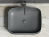 Фото раковина накладная ceramicanova element 50.5 см, цвет: антрацит cn6052mdh