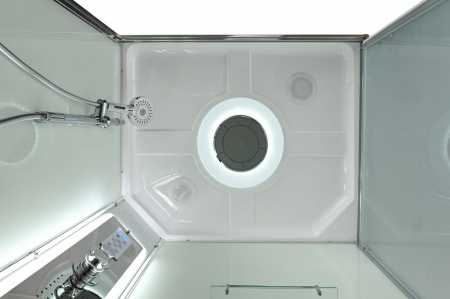 Фото душевая кабина avacan kd2911led 110x90 см