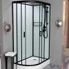 Фото душевая кабина frank f412l/r black  120x80 см 214014