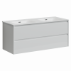 Тумба под раковину Sancos Libra 120 см, цвет: белый LB120-2W