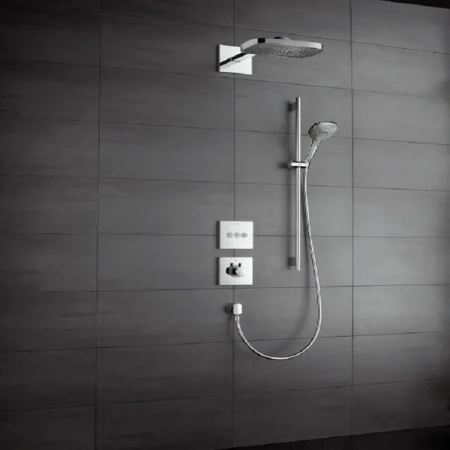 Фото термостатический смеситель для душа hansgrohe shower select 15760670