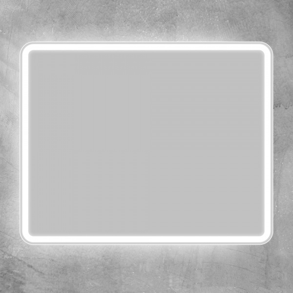 Фото зеркало с подсветкой belbagno marino 100 см spc-mar-1000-800-led-btn