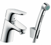 Смеситель для раковины с гигиеническим душем Hansgrohe Focus 31926000