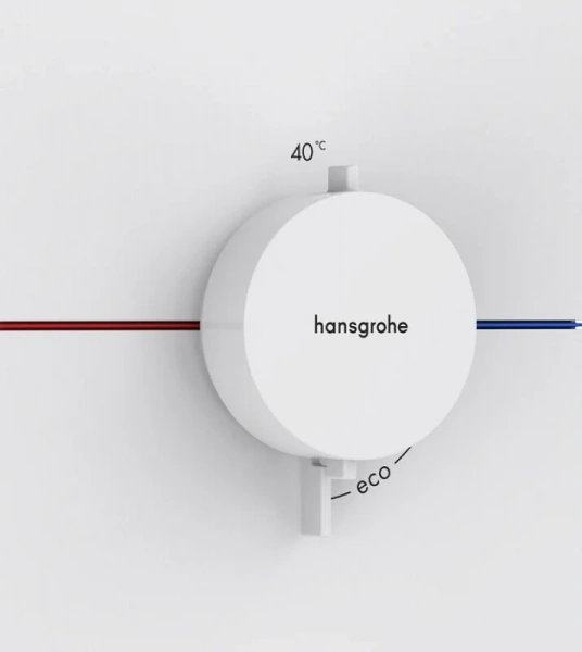 Фото термостатический смеситель для душа hansgrohe shower select comfort e 15574700_vstv