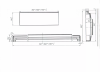 Фото фронтальная панель 1marka flat mg 170 см