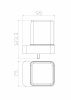 Фото дозатор для мыла wonzon & woghand цвет: хром ww-5252-cr