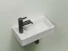 Фото раковина подвесная ceramicanova element 41.7 см, цвет: белый cn6051rmw