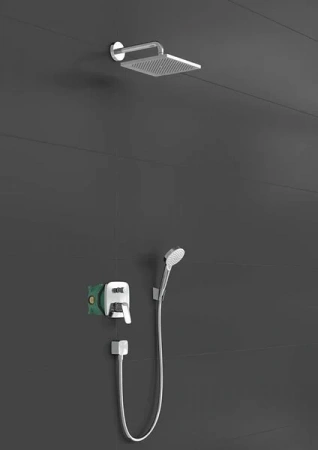 Фото душевая стойка hansgrohe crometta 27957000