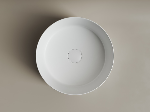 Фото раковина накладная ceramicanova element 35.8 см, цвет: белый cn6032mw