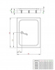 Фото поддон акриловый radaway laros d compact 80x120 см sld81217-01