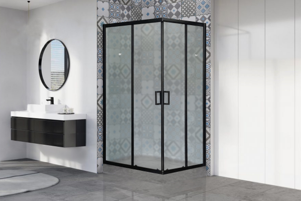 Фото душевое ограждение royal bath hpd rb9120hpd-c-bl 120x90 см