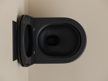 Фото унитаз подвесной, безободковый ceramicanova up cn4007mb
