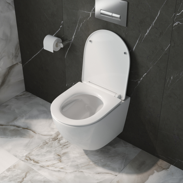 Фото унитаз подвесной belbagno uno-tor 49 см с сиденьем  bb5177ch-tor/sc